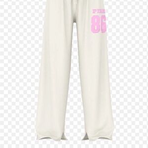 PINK Victoria's Secret Campus Fledce Straight Leg Sweatpants
